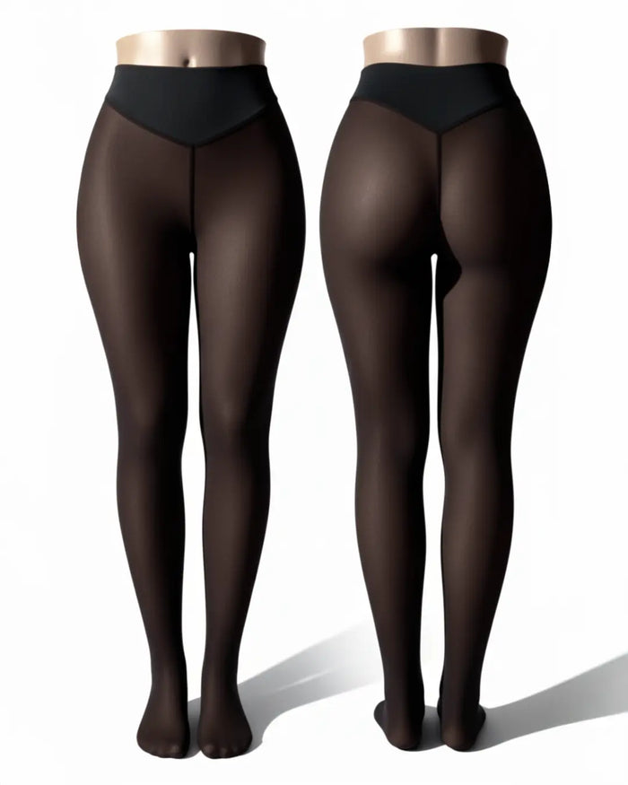 Leggings lissants thermo-sculptants